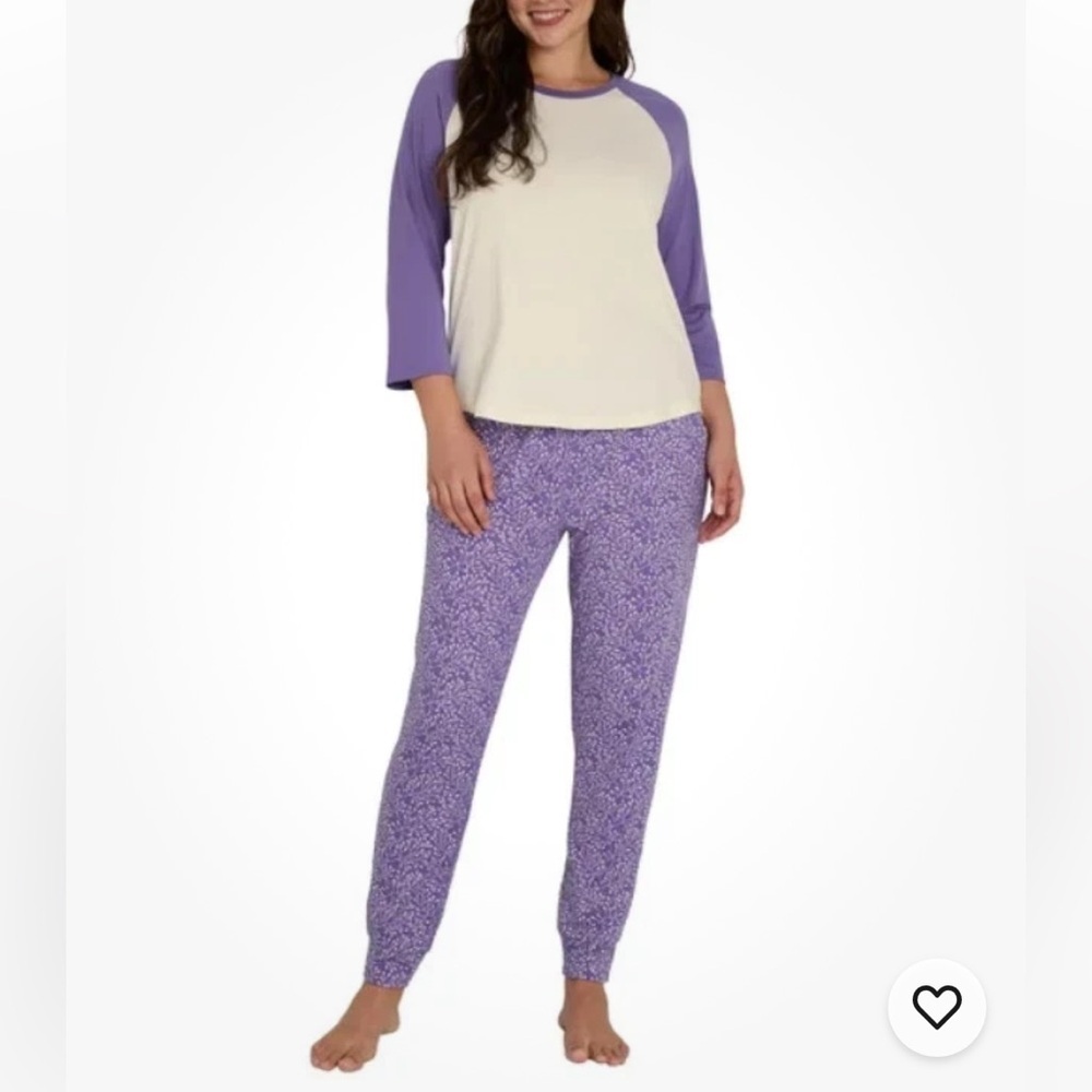 NWT Eddie Bauer Women’s‎ 2-Piece Sleep Set Purple XS